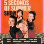 5 Seconds of Summer anuncia datas de shows no Brasil