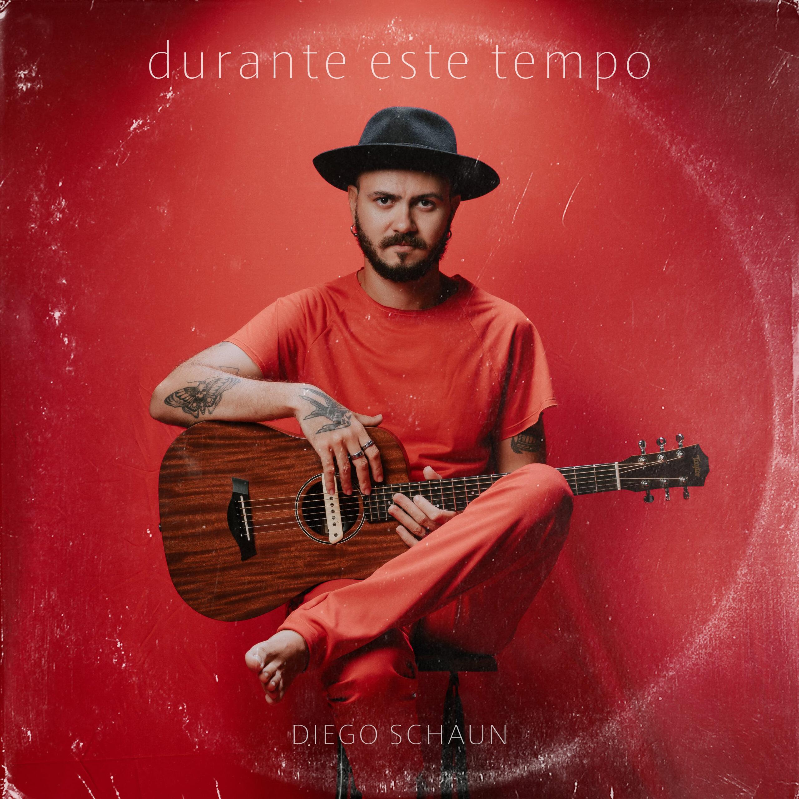 EP de Diego Schaun terá capa inspirada em nos anos 70 e apenas voz e violão