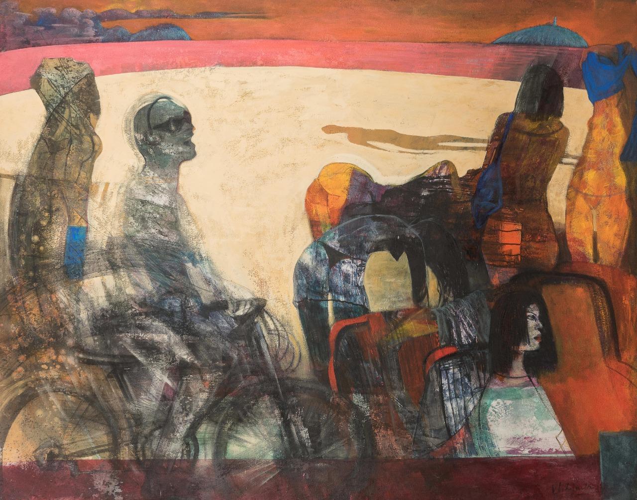 A exposição “Vladimir Machado – 50 anos de arte” traz os três gêneros artísticos do artista – pintura, desenho e gravura