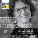 A artista plástica Beatriz Basso foi selecionada para o 8º Salão de Arte Brasileira em Liechtenstein, na Europa