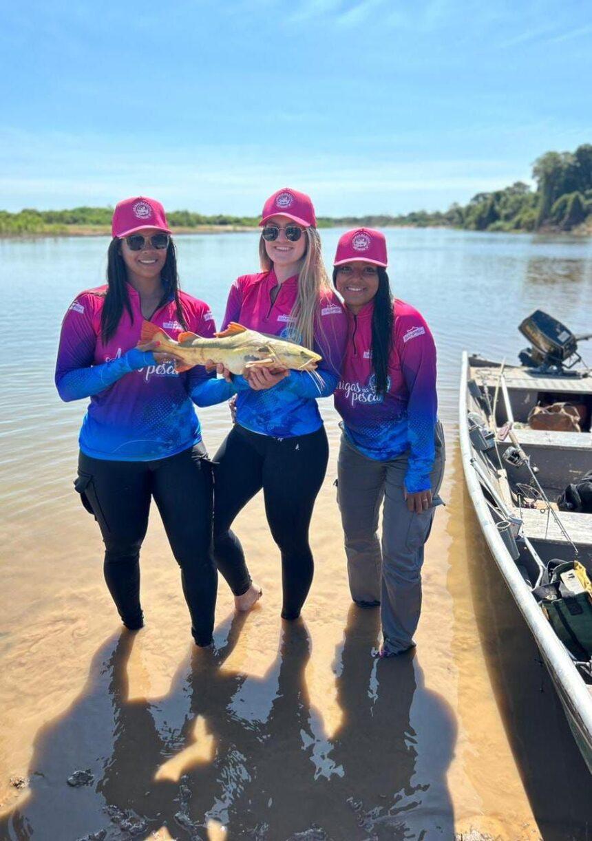 Miss Flamengo Nivia Abreu se junta ao projeto “Amigas na Pesca” e enaltece a força das mulheres