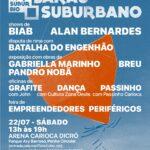 Grátis: Sarau Suburbano celebra a cultura e o empoderamento carioca