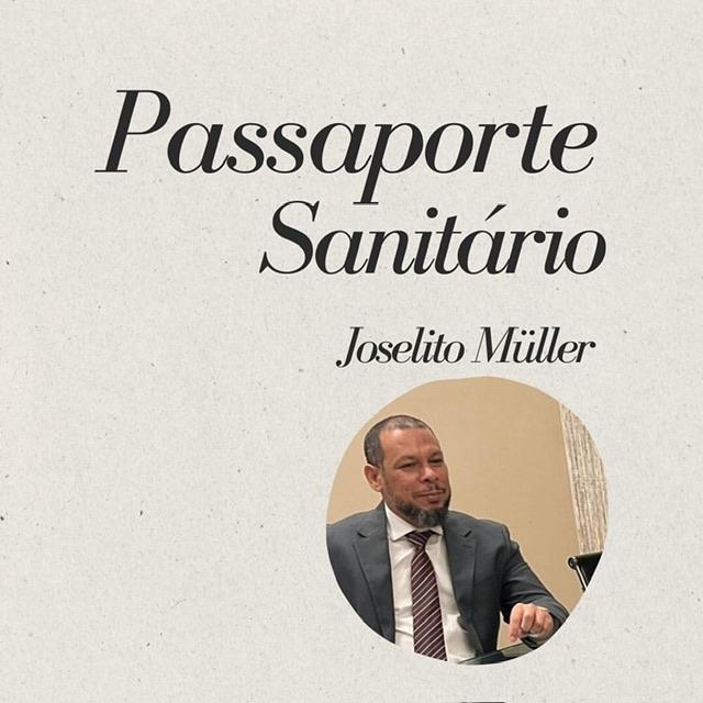 Joselito Müller inicia pré-venda de “Passaporte Sanitário”: Um romance ácido que diverte, comove e revolta