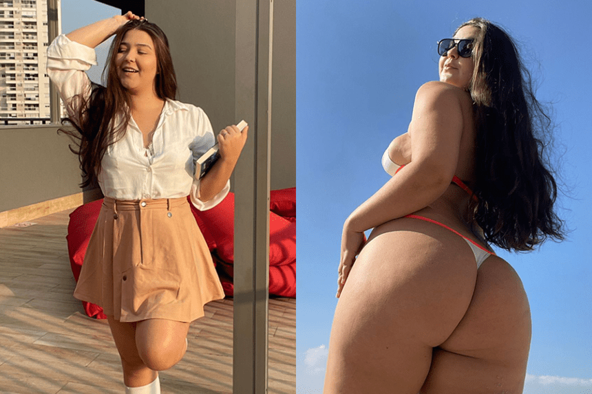 Musa do OnlyFans, Flora Favaretto fatura R$ 30 mil por mês avaliando nudes: “os homens adoram se exibir”