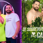 Miss Bumbum Juli Figueiró e o namorado desafiam a sobrevivência em reality show: “Pelada o dia todo”