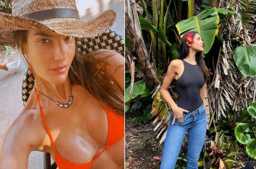 Alessandra Ambrosio e Eiza Gonzalez curtem Ibiza juntas