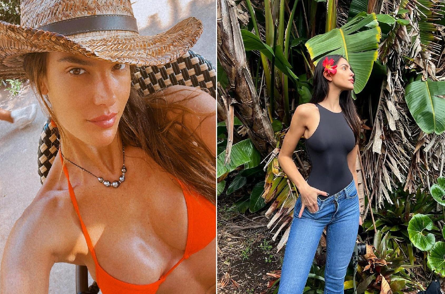 Alessandra Ambrosio e Eiza Gonzalez curtem Ibiza juntas