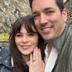 Atriz Zooey Deschanel e Jonathan Scott, do Irmãos à Obra, estão noivos