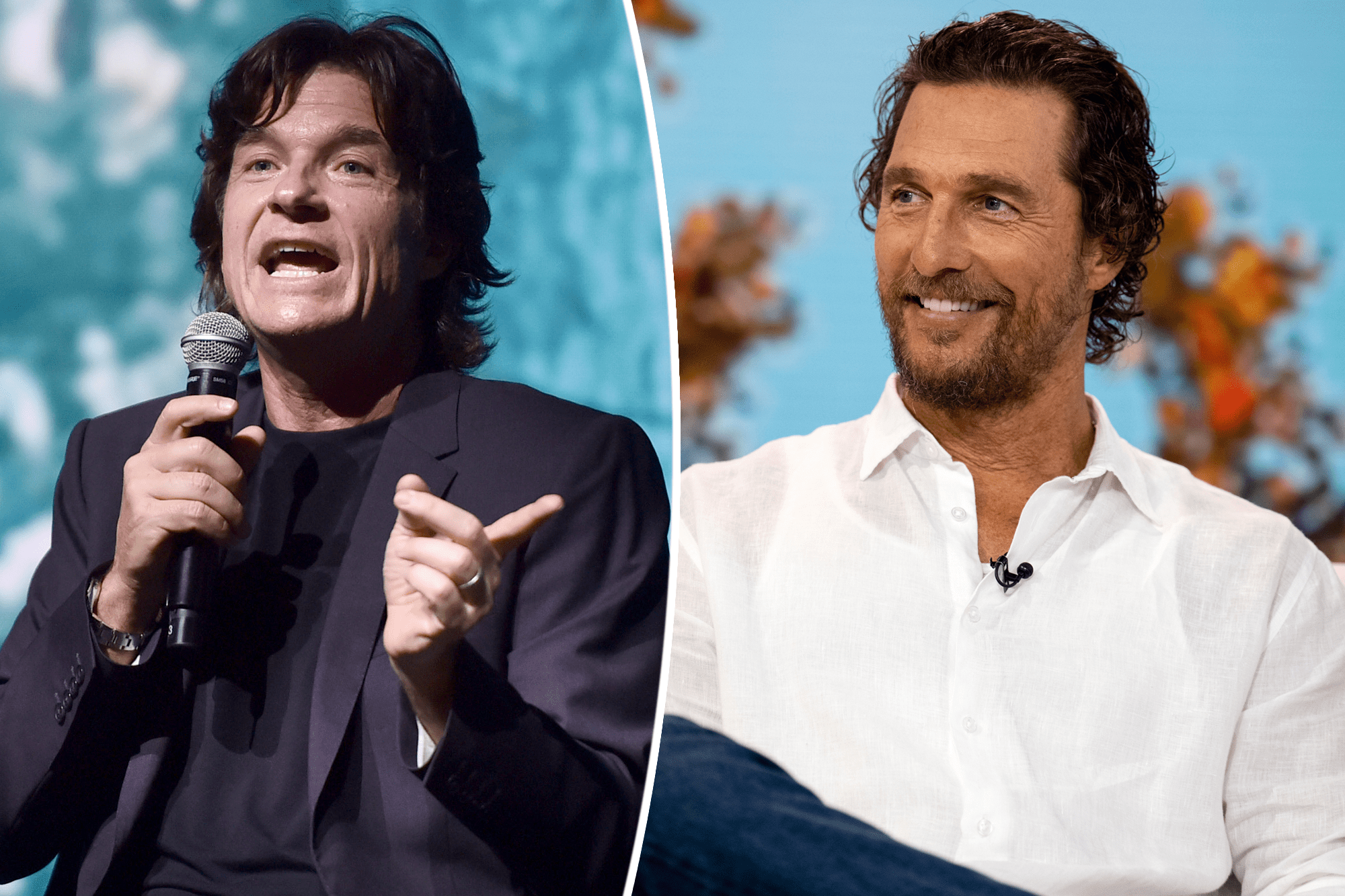 Matthew McConaughey e Jason Bateman divertem-se relembrando o passado