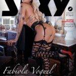 Aos 40 anos, Fabiola Voguel realiza sonho e estampa capa da Revista Sexy