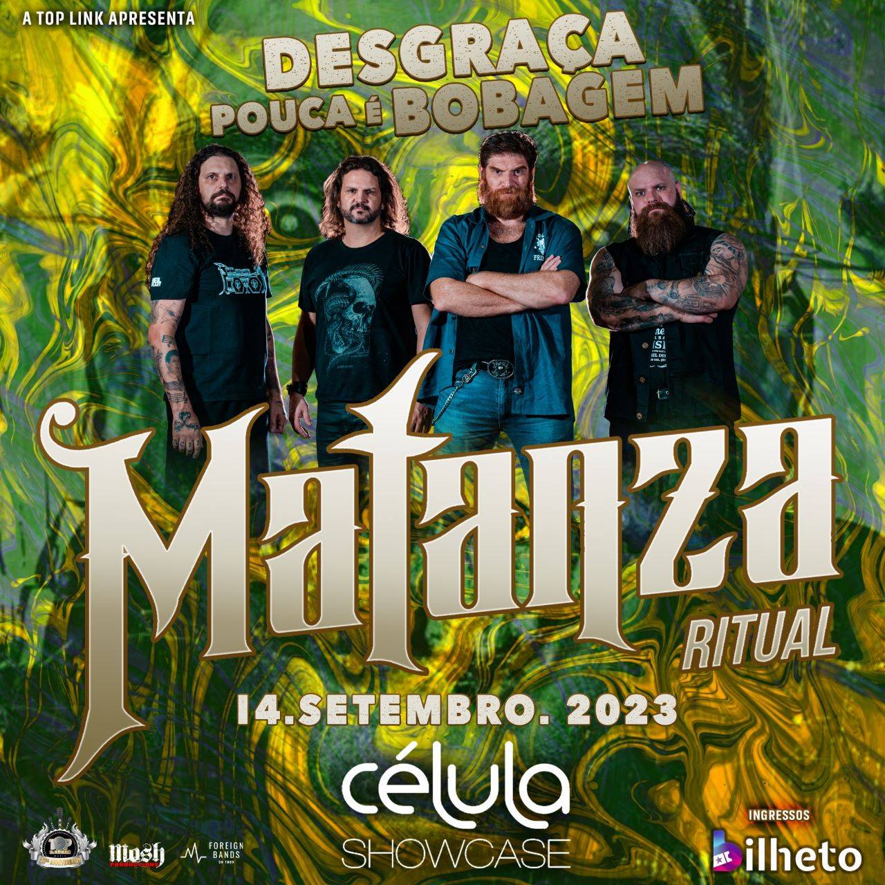 Matanza Ritual se prepara para importante turnê por Santa Catarina