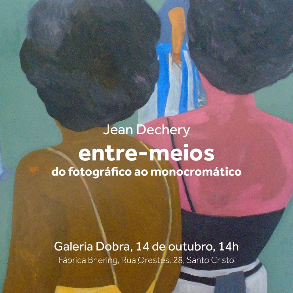 O artista plástico Jean Déchery abre a exposição “Entre-meios – entre o fotográfico e o monocromático”