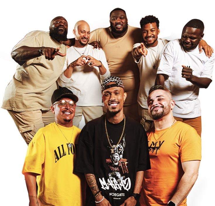 Unindo os pagodes de Brasília e Goiás, grupo Benzadeus lança faixa inédita em parceria com Kamisa 10 