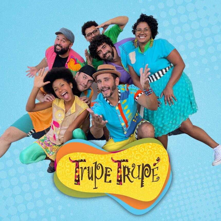 Trupe Trupé faz show gratuito no Sesc Itaquera para celebrar o Dia das Crianças
