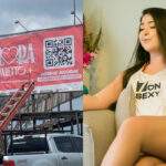 Influencer Flora Favaretto tem outdoor censurado em Rondônia e fica indignada: “vou na Justiça”