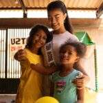 Antes de embarcar para Espanha, Miss Brasil adolescente Angeline Rie participa de evento beneficente em Brasília