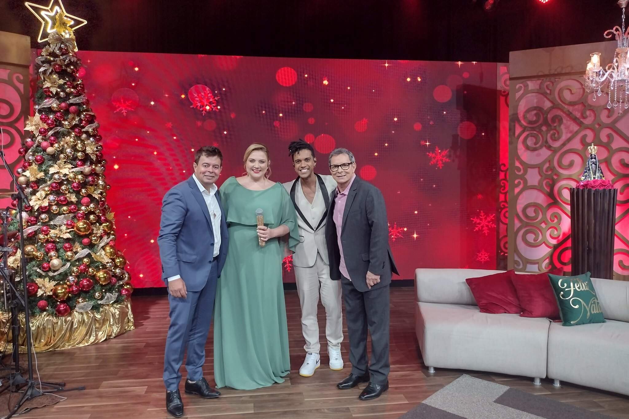 “Aparecida Sertaneja” realiza especial de Natal com Althair e Alexandre