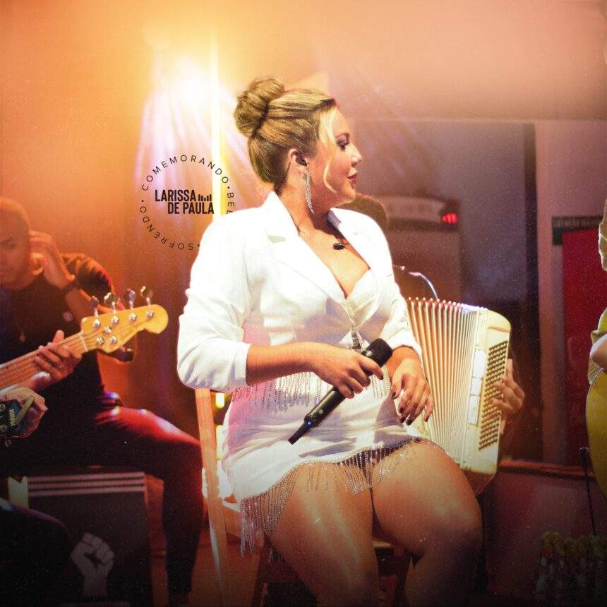 Cantora Larissa de Paula embala fãs com lançamento de Butecando com a Lari