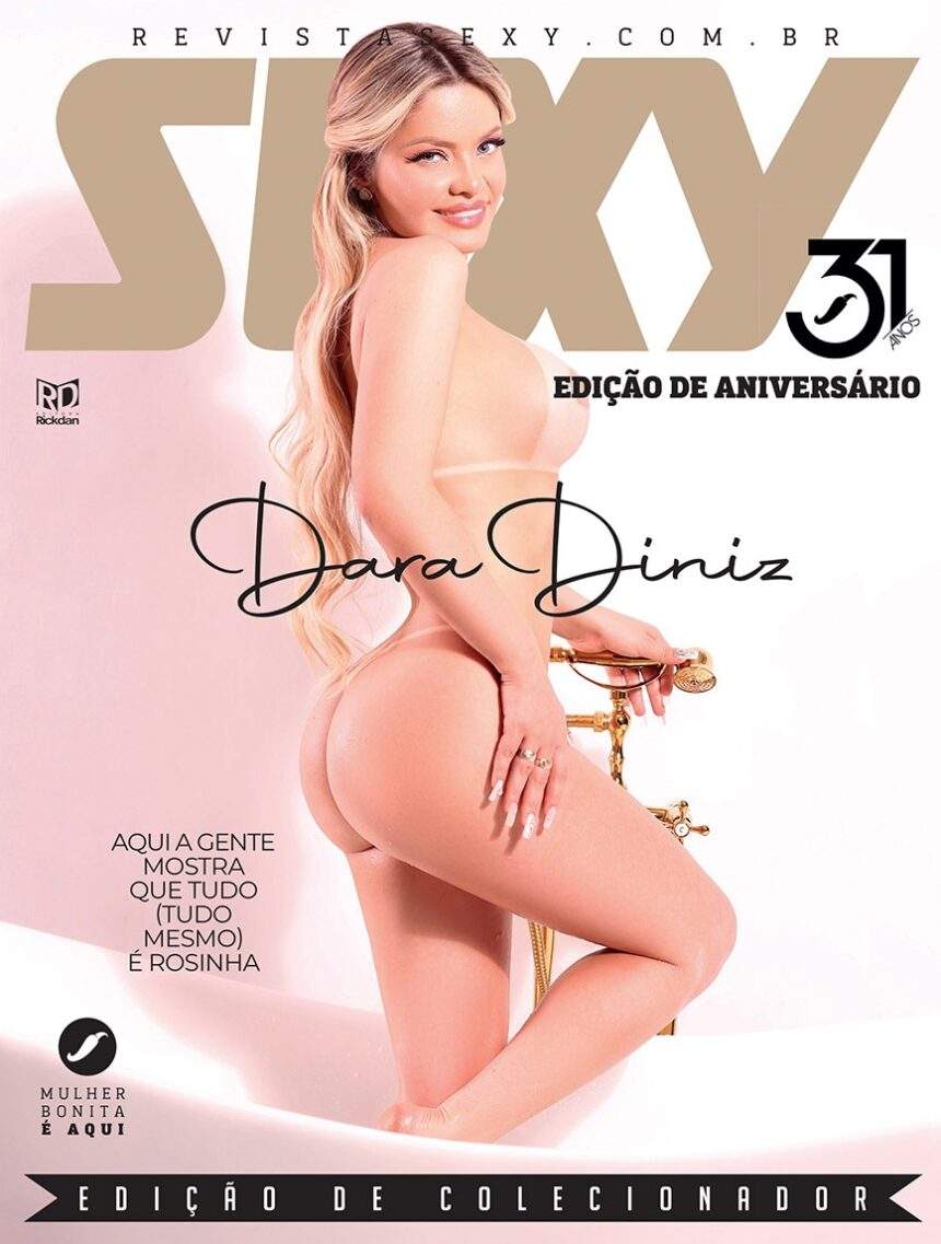 Dara Diniz lança ensaio para a Sexy sem nudez frontal em SP e dita  tendência em revista