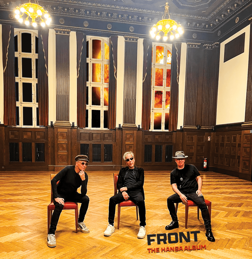 The Hansa Album, do FRONT,  formado por Rodrigo Santos, Ricardo Palmeira e Nani Dias, será lançado dia 11