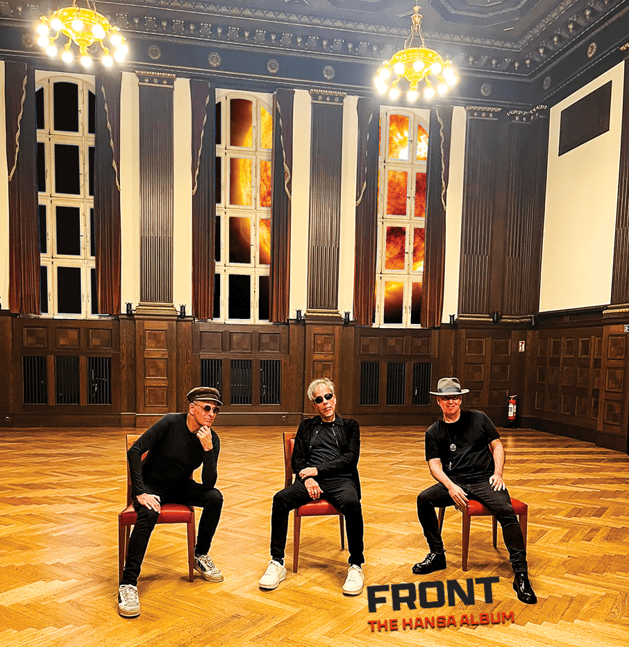 The Hansa Album, do FRONT,  formado por Rodrigo Santos, Ricardo Palmeira e Nani Dias, será lançado dia 11