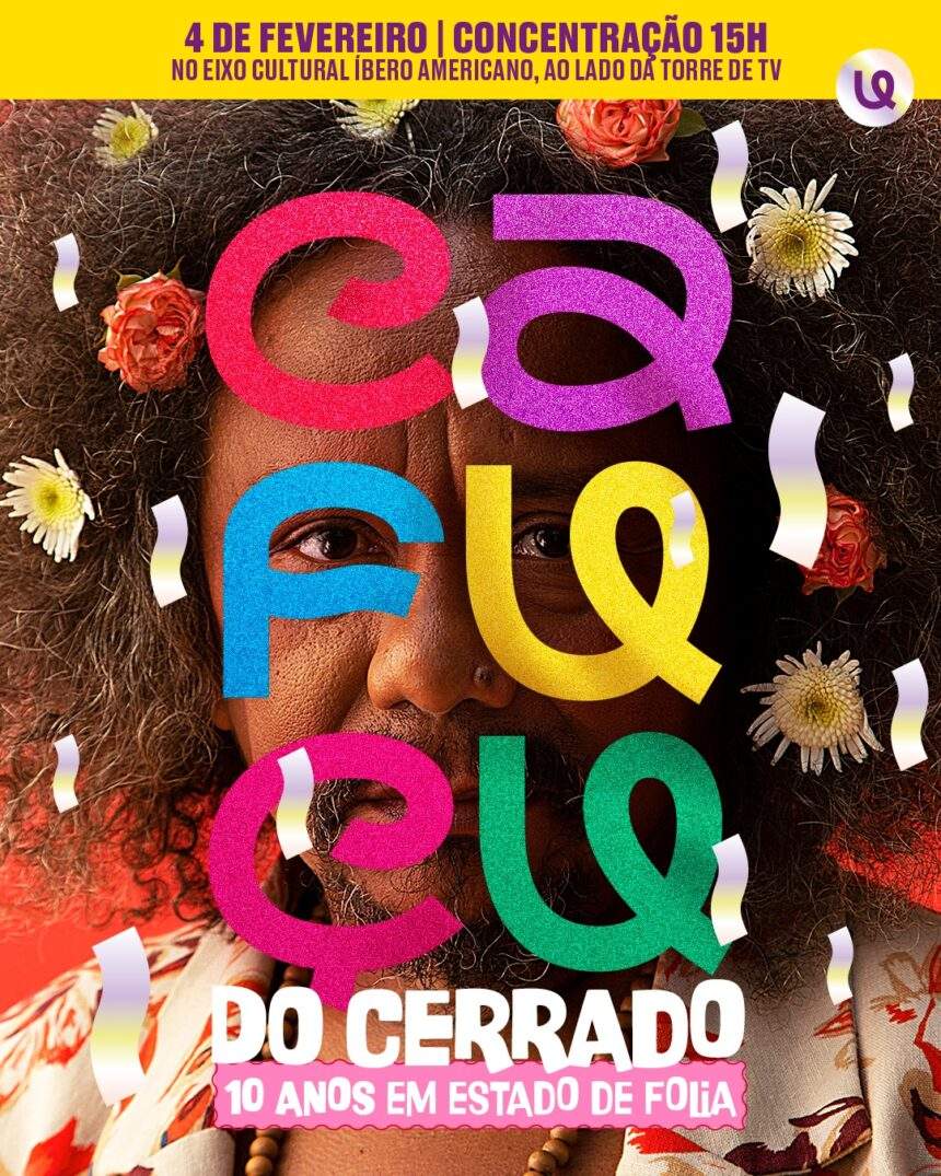 Cafuçu do Cerrado celebra uma década no carnaval do DF com participação especial de Chico César