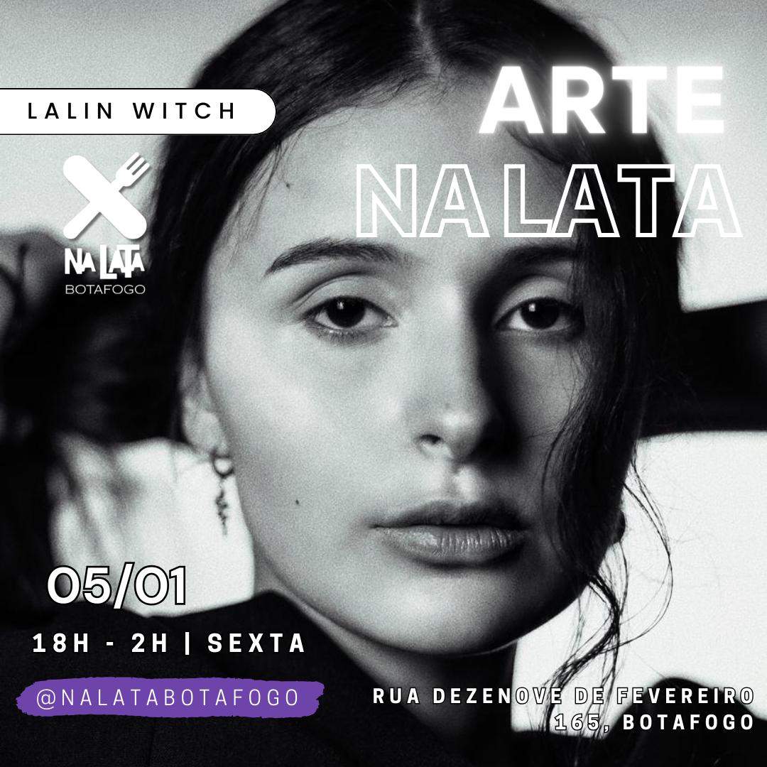A artista plástica Lalin Witch participa da exposição coletiva ‘Arte Na Lata’, com a obra ‘Struggle’, dia 05