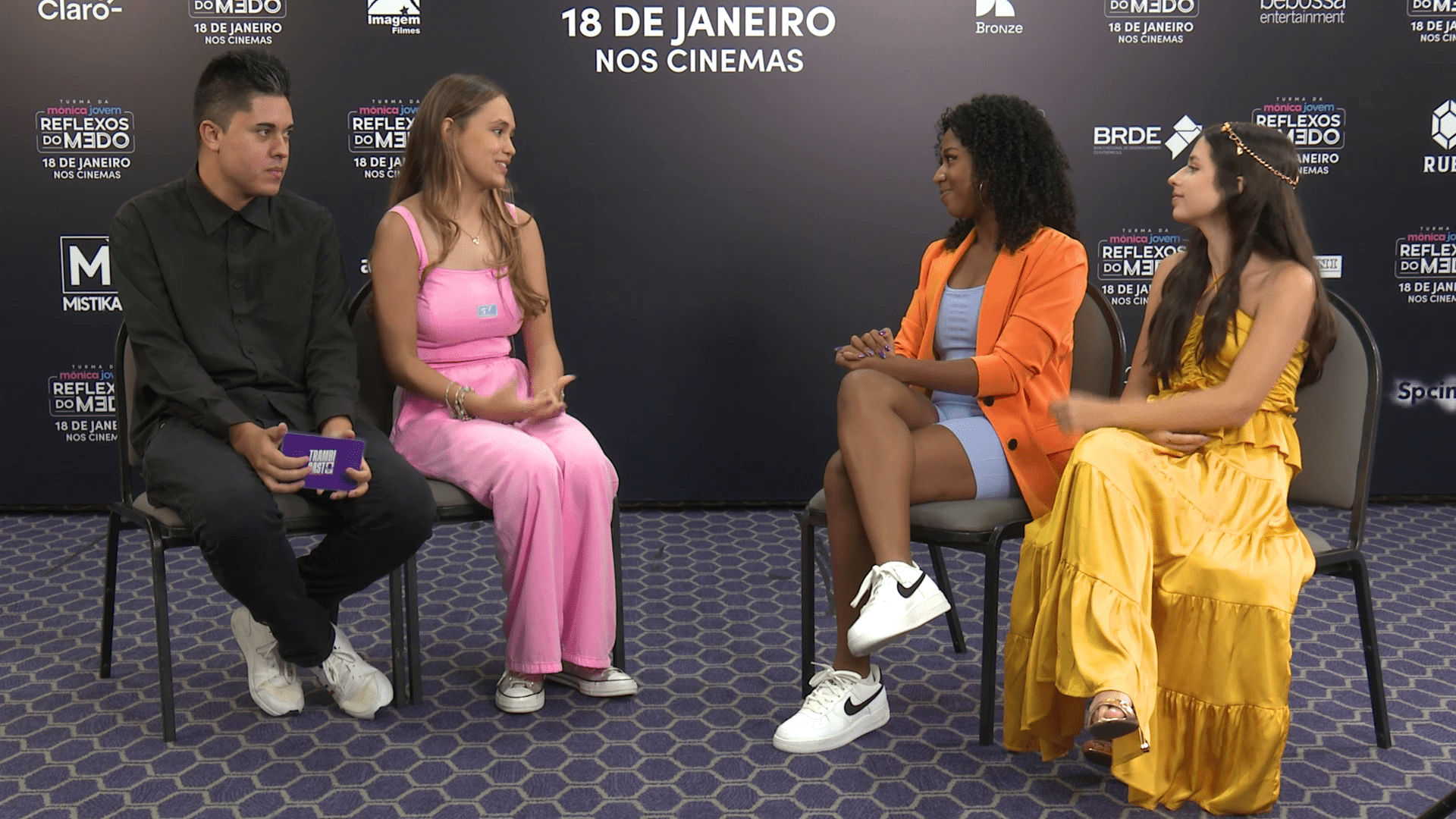 Turma da Mônica Jovem: Reflexos do Medo – Entrevista Exclusiva no Programa Trambicast