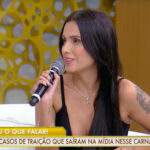 “Ex-amante” de Neymar, Fernanda Campos revela na TV que foi traída pela melhor amiga: “na minha cama”
