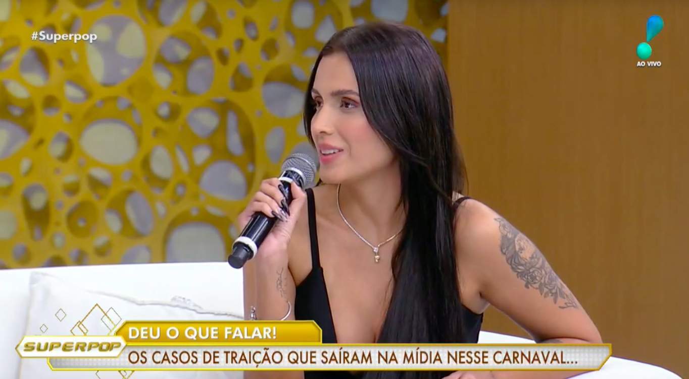 “Ex-amante” de Neymar, Fernanda Campos revela na TV que foi traída pela melhor amiga: “na minha cama”