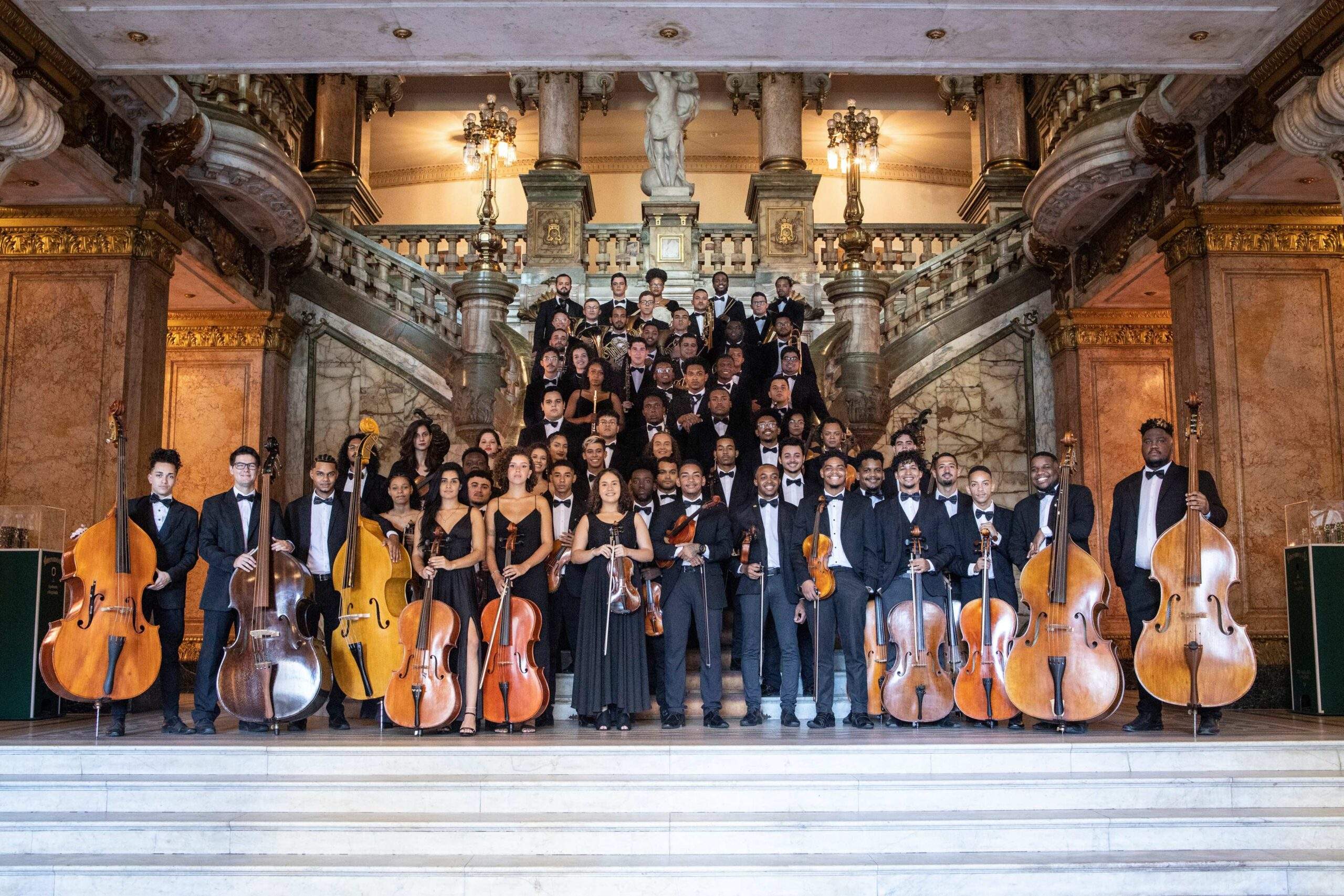 Orquestra Sinfônica Jovem do Rio de Janeiro abre a temporada 2024, no Theatro Municipal do Rio, quarta-feira, dia 6/3