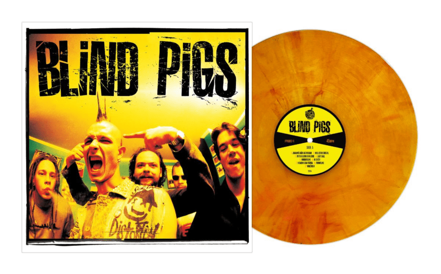 Álbum de 2002 do Blind Pigs é lançado em LP por gravadora americana