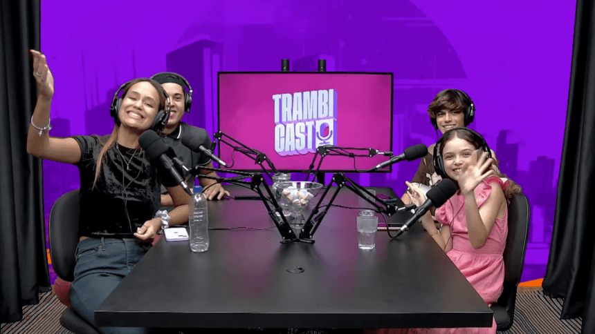 Trambicast Anuncia Episódio Especial com Mari Campolongo e Davi Campolongo de “Poliana Moça”