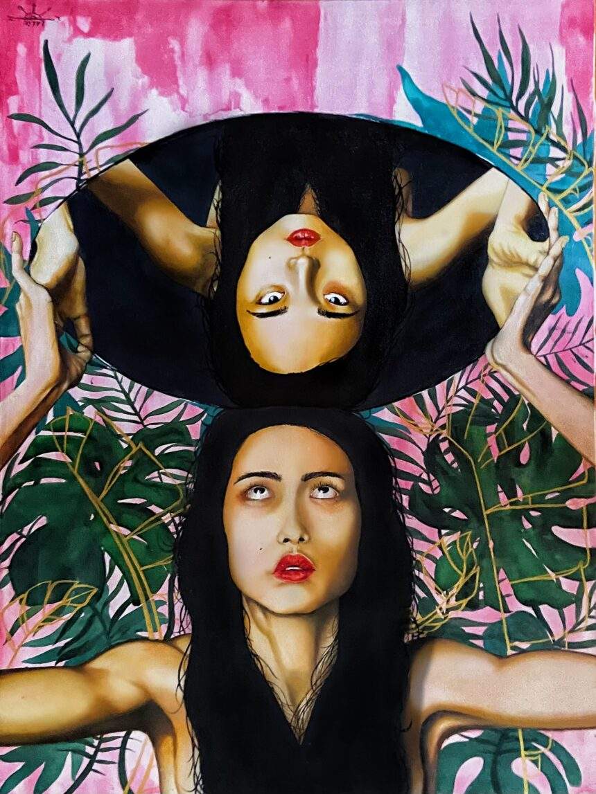 Lalin Witch participa da exposição virtual coletiva “PLURAIS”, na Contemporâneos, com a obra ‘Struggle’