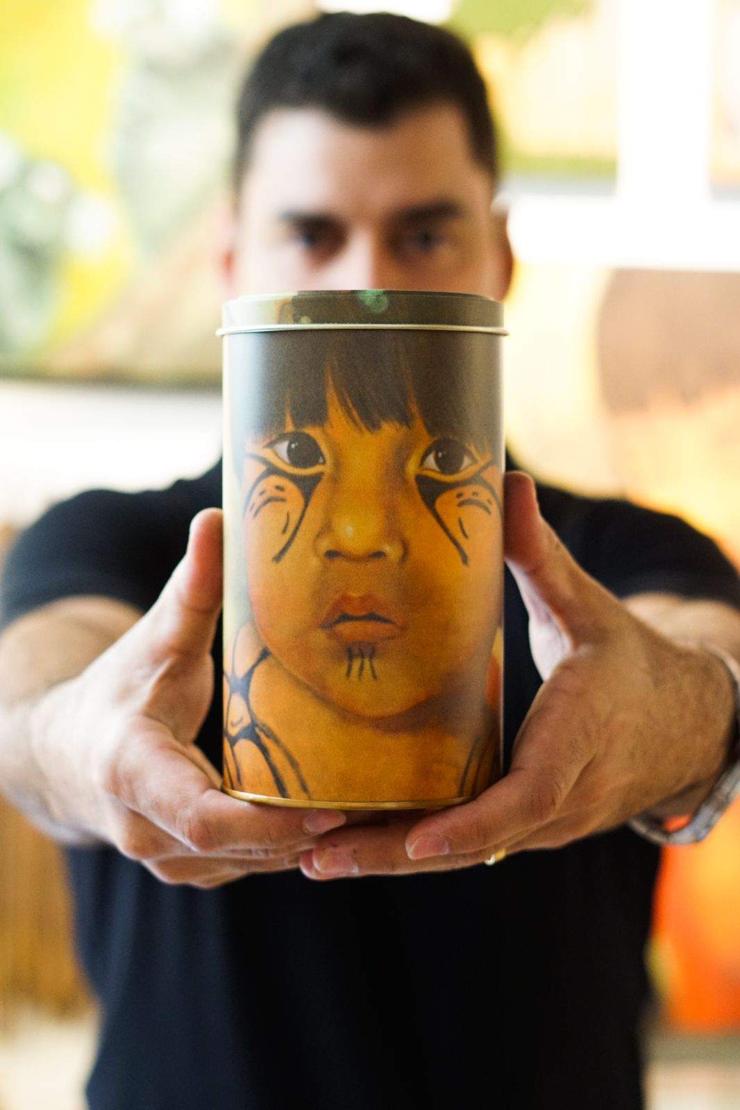 Diego Mendonça e Casa das Latas homenageia os povos originários com a Coleção Amazônia, pintada em 2011