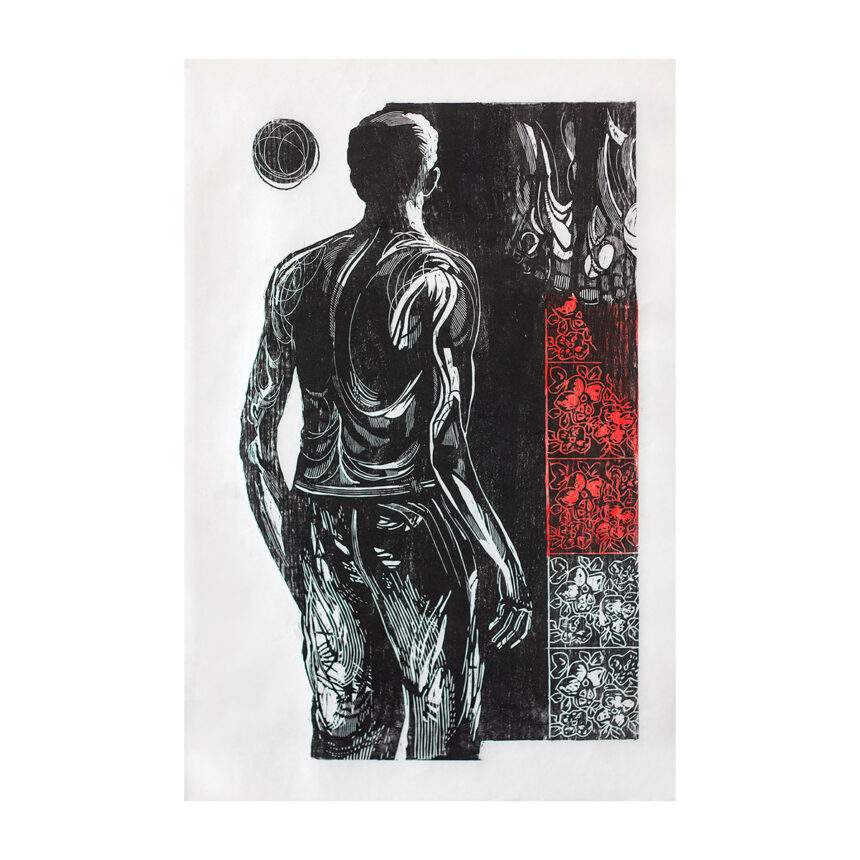 Thiago Modesto apresenta a exposição ‘Casa-Tempo: Assentamentos’, com sua série de xilogravuras e trabalhos em tecido