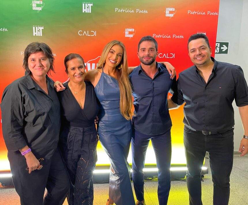 Patrícia Poeta, Caldi Comunicação e Agência Hit reúnem artistas e famosos na live “Levanta Rio Grande”