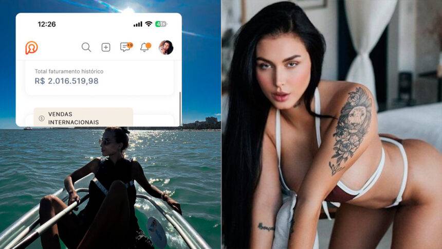 “Ex de Neymar”, Fernanda Campos  fatura R$ 2 milhões com nudes