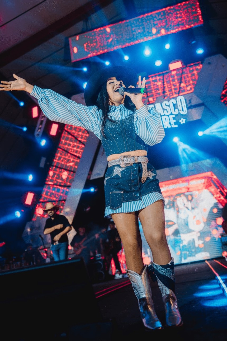 Churrasco On Fire: Fiorella foi um dos destaques do evento