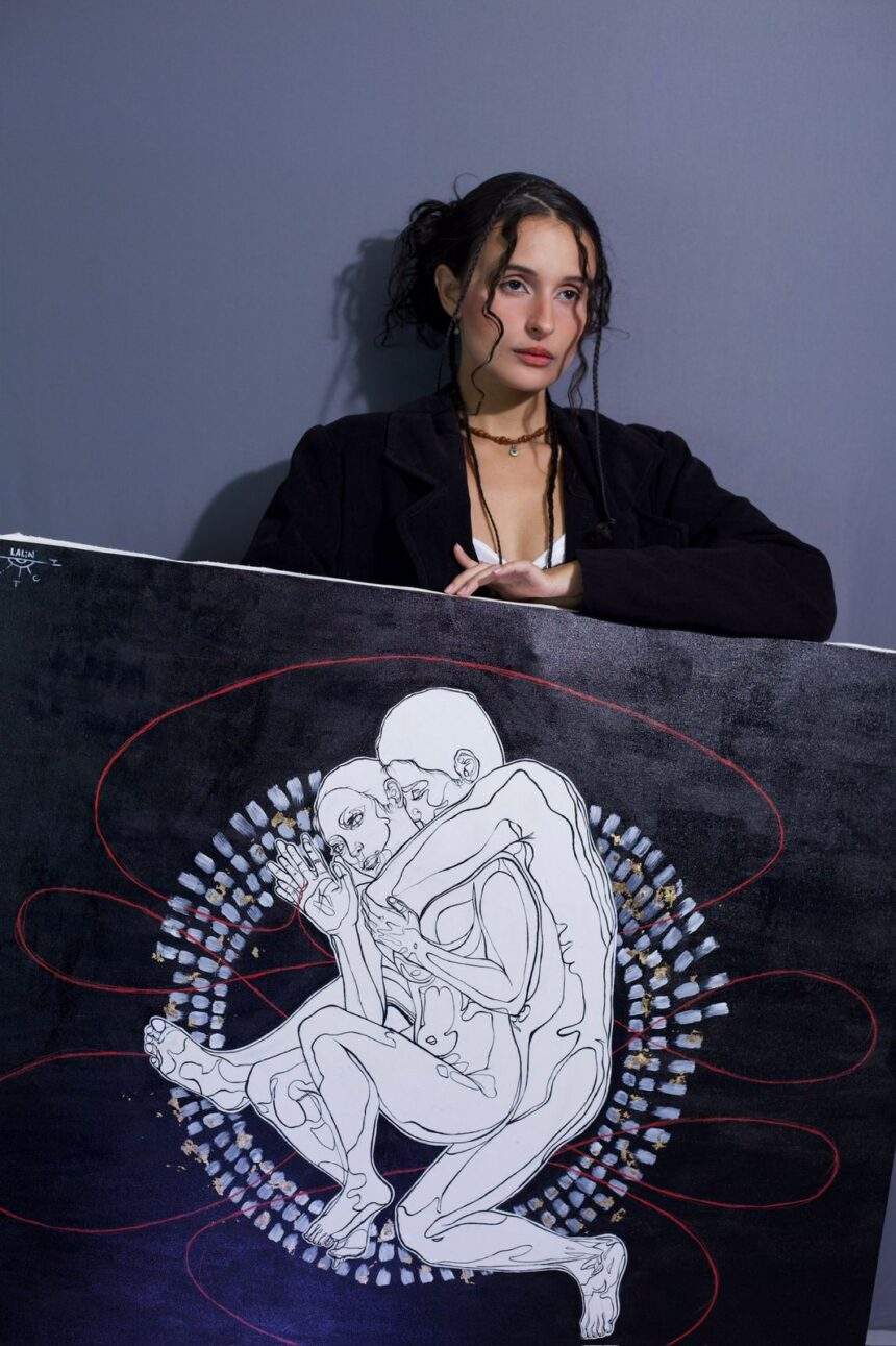 Lalin Witch apresenta a exposição ” Oblívio: O limiar entre dádiva e jura”,  com obras inéditas, na Galeria Dobra