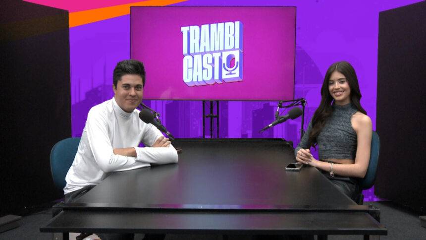 Duda Reis brilha no Podcast “Trambicast” e revela detalhes da carreira