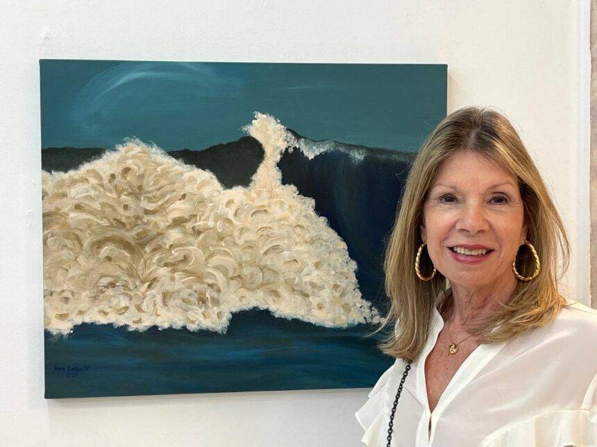 Ana Luiza Varella traz a pororoca na exposição ‘Somos Todos Amazônia’, no Galpão Cultural da Marinha