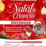 Instituto Cria Conexões realiza festa de Natal para crianças da zona sul de São Paulo