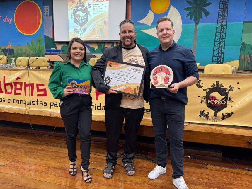 “Aqui Tem Nordeste” da TV Aparecida vence categoria do 2º Prêmio SP Forró
