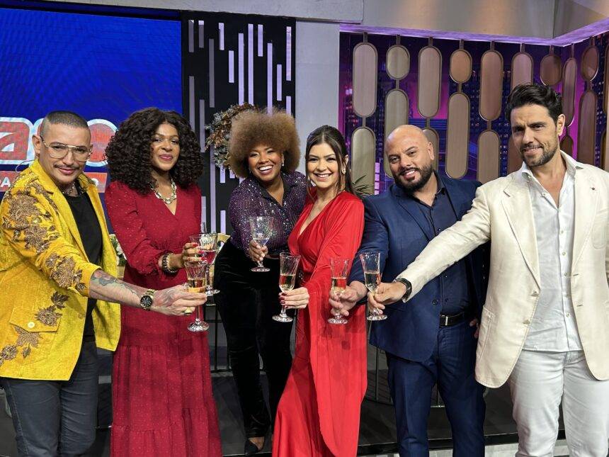 Jamily e Thiago Arancam cantam no especial de Natal de Amanda Françozo