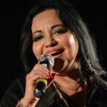 Perla e Dany Boy, o ‘Guguzinho’, cantam no Aparecida Sertaneja