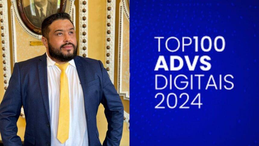 Amazonense Lucivan Araújo é destaque nacional no Top 100 Advogados Digitais de 2024