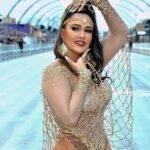 Suzana Aramuni rouba a cena no último ensaio técnico da Tucuruvi com look ousado inspirado no enredo da escola