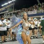 Madrinha da Vila Maria, Josi Aoas surge com look de 2 mil conchas em ensaio: “sofisticação e sensualidade”