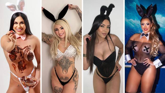 Musas do Brasileirão 2025 encarnam coelhinhas sexy e deixam a Páscoa muito mais quente